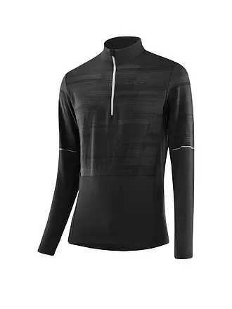 LÖFFLER | Herren Unterzieh Zipshirt TRANSTEX® Hywa | schwarz