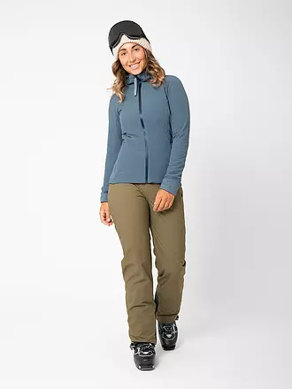 LAMUNT | Damen Wanderjacke Paola Tech Hoodie | dunkelblau