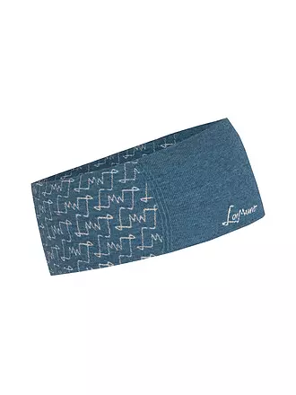 LAMUNT | Stirnband Alice Cashmere | blau