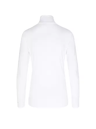 LUHTA | Damen Unterzieh Zipshirt Hailuoto | weiss