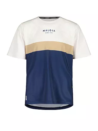 MALOJA | Herren Radtrikot BarettiM. Multi | dunkelblau