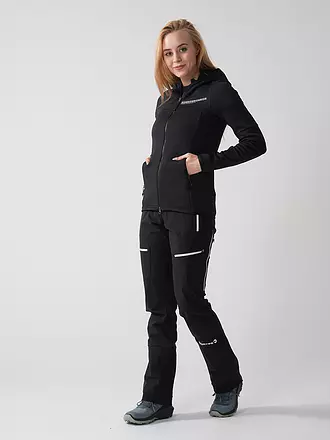 MARTINI | Damen Fleecejacke Recharge Hoodie | schwarz