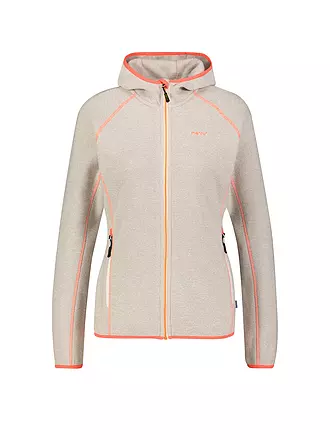 MERU | Damen Fleecejacke Horta Hoodie | rot