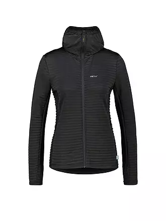 MERU | Damen Fleecejacke Moreno Hoodie | schwarz