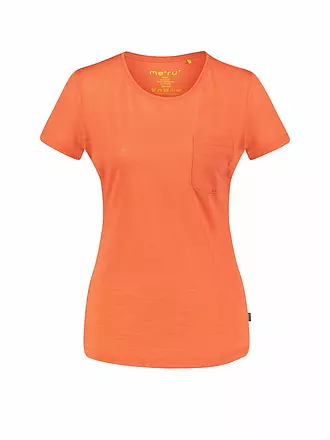 MERU | Damen Funktionsshirt Queluz Merino | koralle