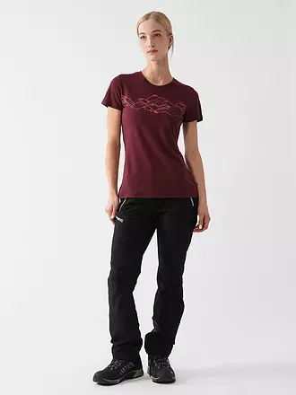 MERU | Damen Funktionsshirt Trelleborg | dunkelrot