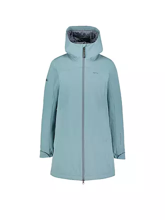 MERU | Damen Wintermantel Nora Hoodie | grau