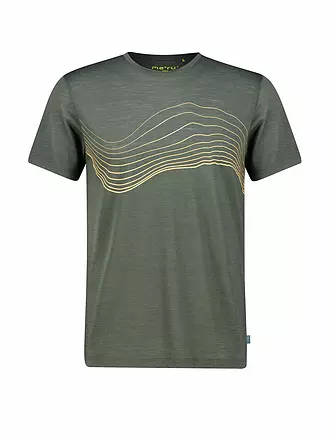 MERU | Herren Funktionsshirt Bustos Merino | dunkelgrün