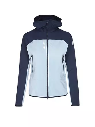 MILLET | Damen Softshelljacke  Fusion XCS Hoodie | hellblau