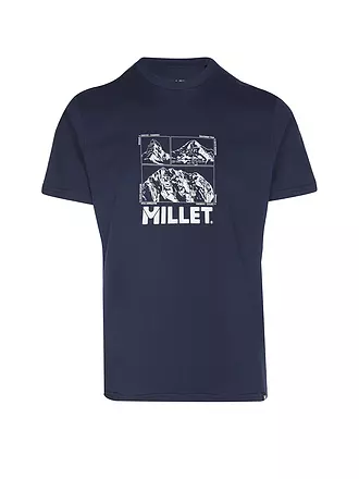 MILLET | Herren T-Shirt Charmonix Logo | dunkelblau