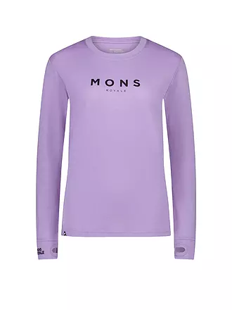 MONS ROYALE | Damen Funktionsshirt Yotei Classics | lila