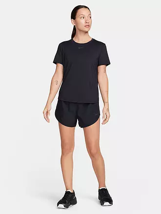 NIKE | Damen Fitnessshirt One Classic Dri-FIT | schwarz