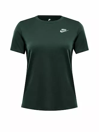 NIKE | Damen T-Shirt Sportswear Club Essentials | dunkelgrün