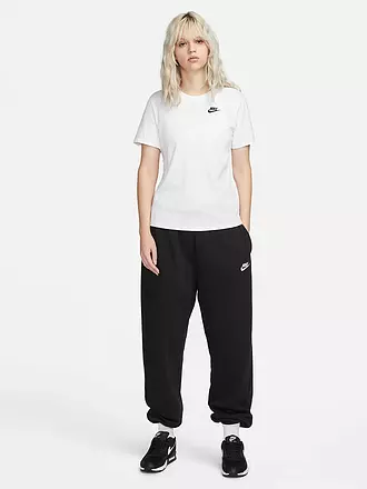 NIKE | Damen T-Shirt Sportswear Club Essentials | weiss