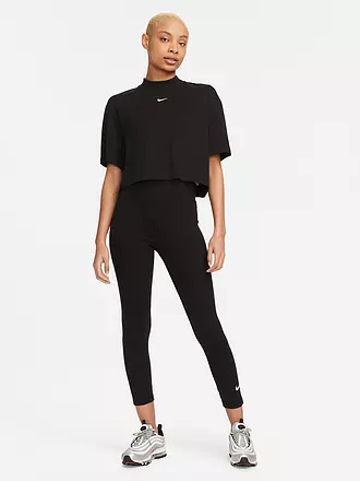 NIKE | Damen Tight Sportswear Classics 7/8 | schwarz