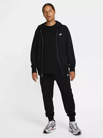 NIKE | Herren Kapuzenjacke NK Club FZ | schwarz