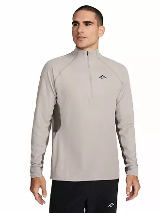 NIKE | Herren Laufshirt Trail 1/2 Zip | beige