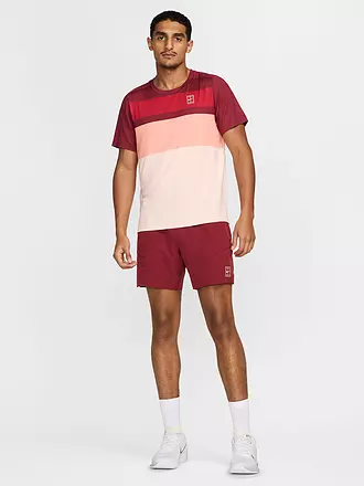 NIKE | Herren Tennisshort Advantage | dunkelrot