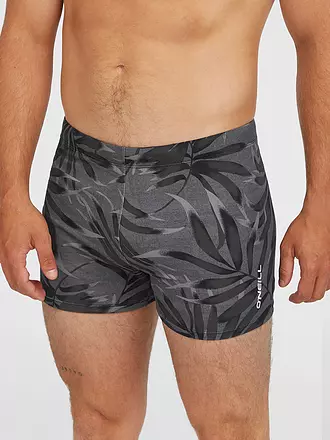 O'NEILL | Herren Beinbadehose Essentials Floral Racer | schwarz