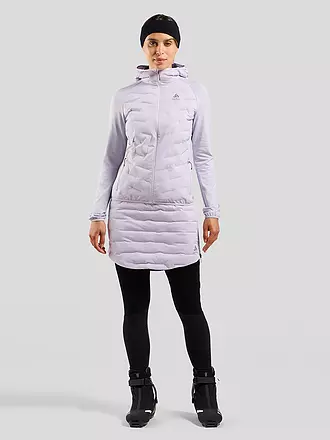 ODLO | Damen Laufjacke Zeroweight Insulator Hybrid Hoodie | lila