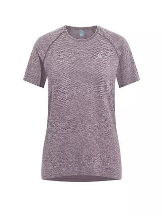 ODLO | Damen Laufshirt Essentials Seamless | lila