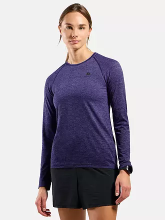 ODLO | Damen Laufshirt Essentials Seamless | lila