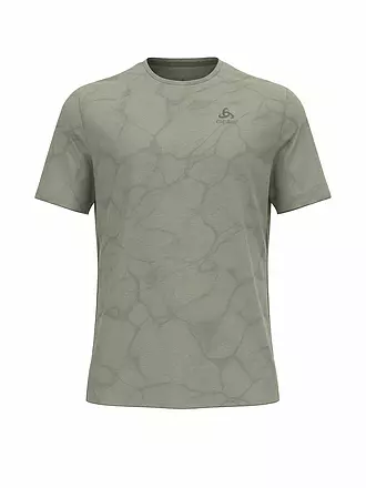 ODLO | Herren Laufshirt Zeroweight Engineered Chill-Tec | beige