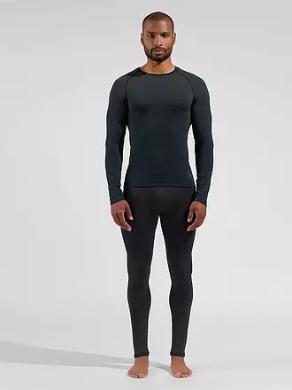 ODLO | Herren Laufwäsche Shirt Performance Light Base Layer | schwarz