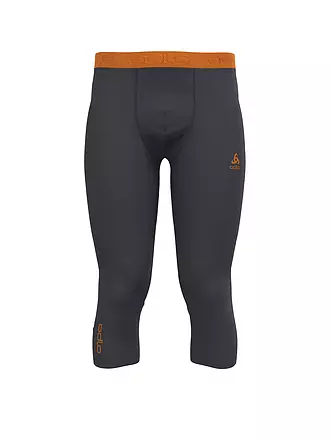 ODLO | Herren Unterzieh Hose Revelstoke Performance Wool 150 3/4 | grau