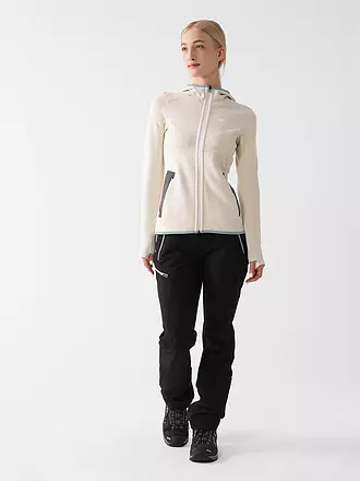 ORTOVOX | Damen Fleecejacke Hoodie | weiss