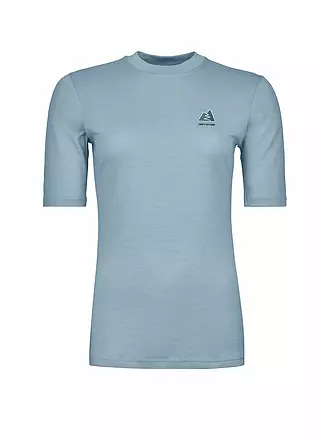 ORTOVOX | Damen Funktionsshirt 185 Merino MTN Hug | hellblau