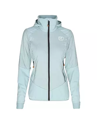 ORTOVOX | Damen Hybridjacke Col Becchei SW Hoodie | hellblau