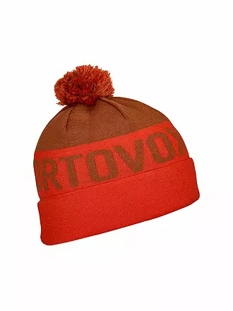 ORTOVOX | Damen Mütze Bobble Knit | rot