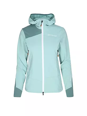 ORTOVOX | Damen Softshelljacke Pala Hoodie | mint