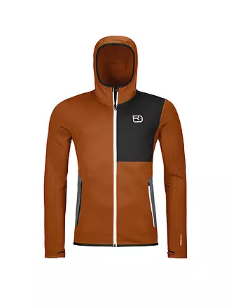 ORTOVOX | Herren Fleecejacke Hoodie | dunkelblau