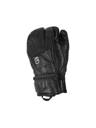 ORTOVOX | Herren Handschuhe Full Leather 3 Finger | schwarz