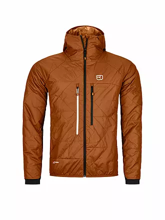 ORTOVOX | Herren Isojacke Piz Boé Swisswool | braun