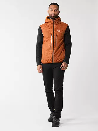 ORTOVOX | Herren Isoweste Swisswool Piz Boè Hoodie | camel