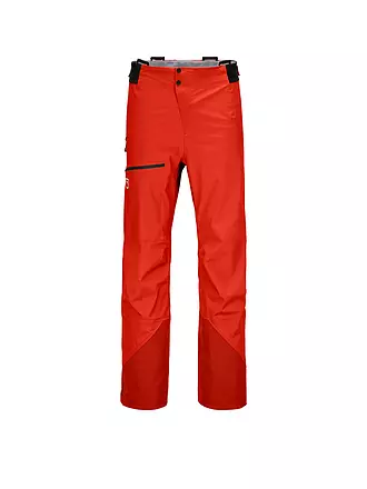 ORTOVOX | Herren Tourenhose Ortler 3L | rot