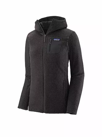 PATAGONIA | Damen Fleecejacke R1® Air Full-Zip Hoodie | dunkelgrün