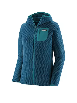 PATAGONIA | Damen Fleecejacke R1® Air Full-Zip Hoodie | dunkelblau