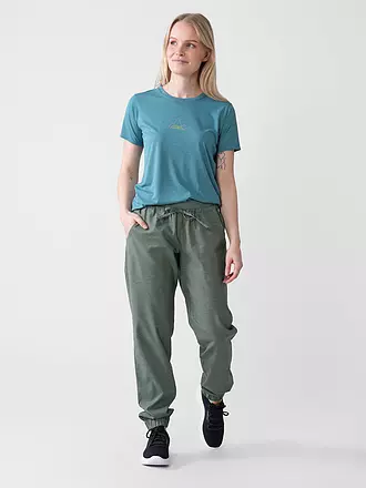 PATAGONIA | Damen Funktionsshirt Capilene® Cool Daily Graphic | petrol