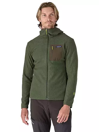 PATAGONIA | Herren Fleecejacke R1® Air Full-Zip Hoodie | camel