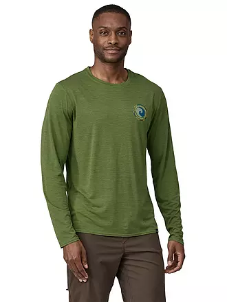 PATAGONIA | Herren Funktionsshirt Capilene® Cool Daily Graphic | olive