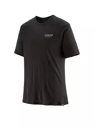 PATAGONIA | Herren Funktionsshirt Capilene® Cool Merino Graphic | schwarz