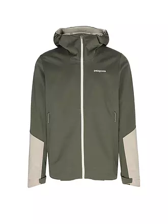 PATAGONIA | Herren Wanderjacke Upstride Hoodie | dunkelgrün