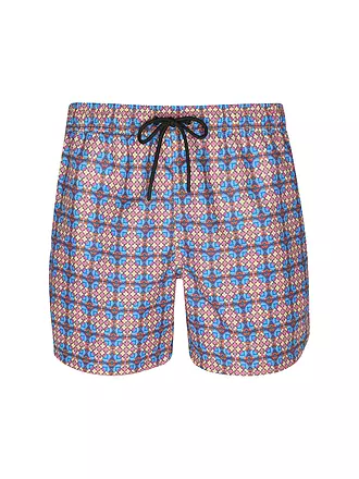 PAUL | Herren Badeshort Printed | hellbraun