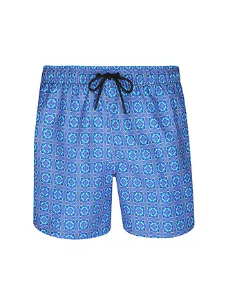 PAUL | Herren Badeshort Printed | hellbraun