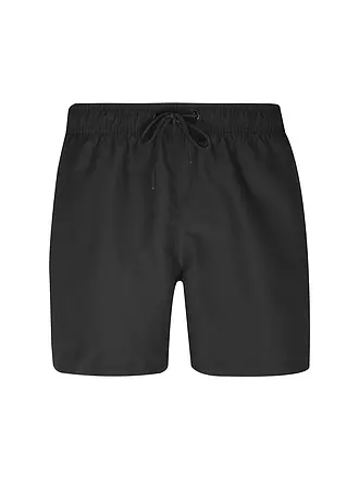 PAUL | Herren Badeshort Solid | dunkelgrün