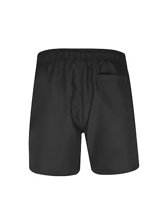 PAUL | Herren Badeshort Solid | dunkelgrün